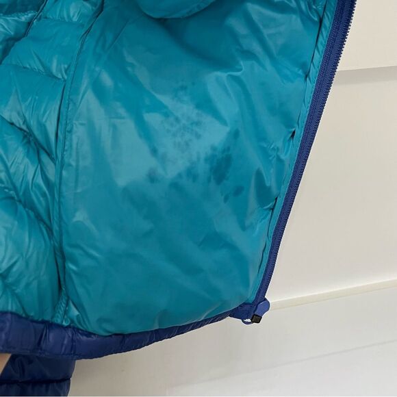 Bernardo Goose Down Filled Puffer Vest Blue Size XL Zip Up Warm - Picture 5 of 6